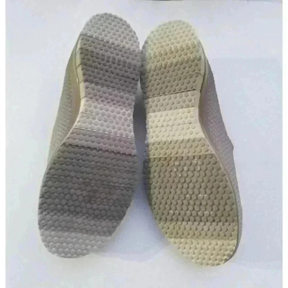 Skechers Womens Go Flex Walking Shoes Gray 14014 TPE Low Top Mesh Slip Ons 8.5 - Picture 2 of 8